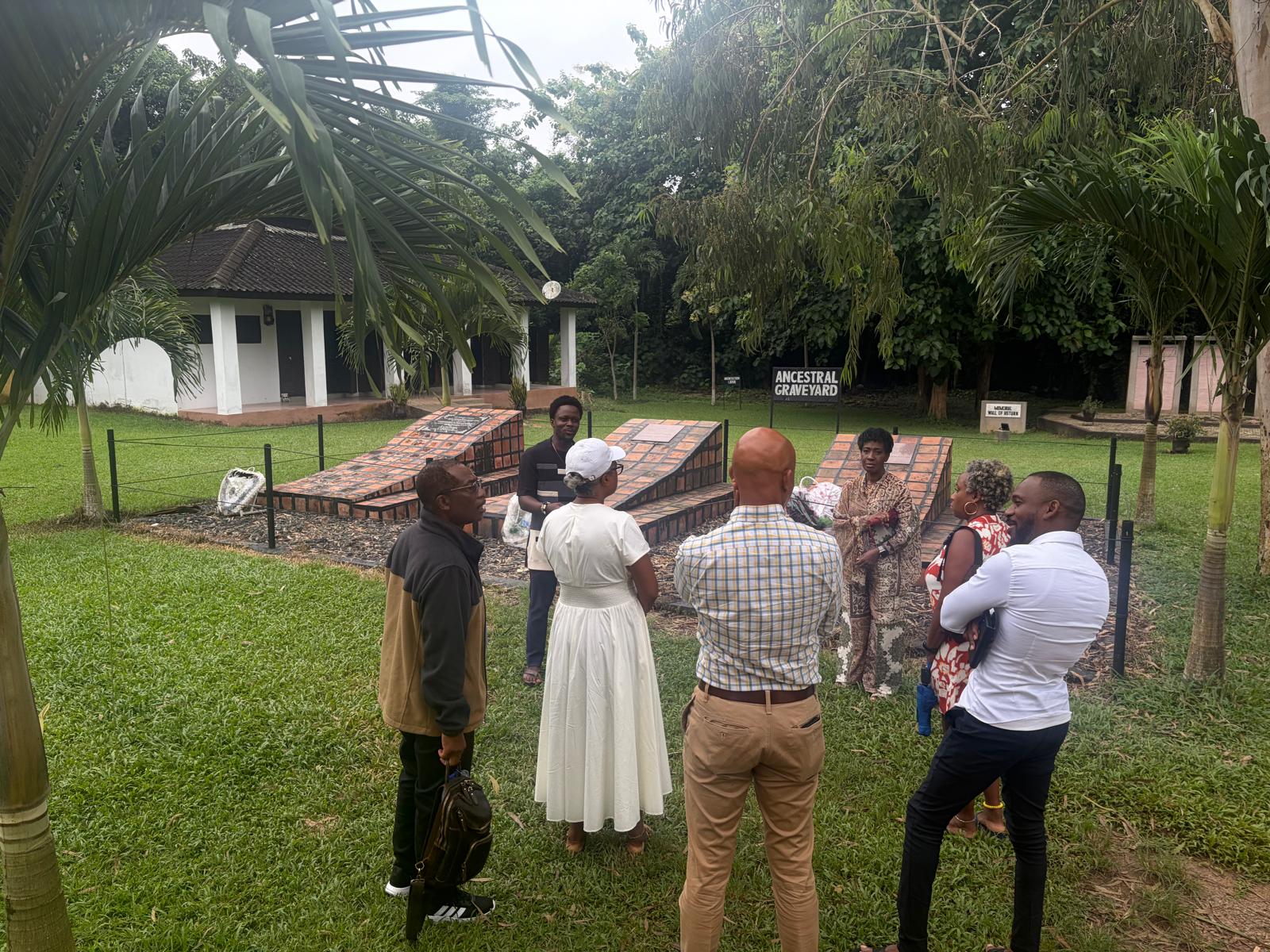 An ancestral memorial site in Central Region