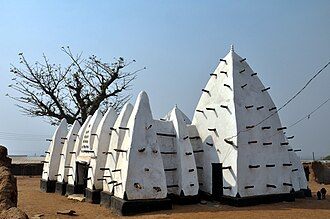Historic Larabanga Mosque in Northern Ghana
